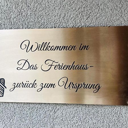 Das Ferienhaus-Zurueck Zum Ursprung Güssing Eksteriør billede